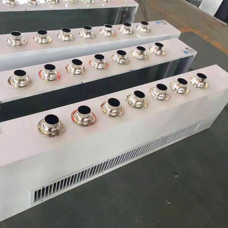 高靜壓射流臥式明裝風機盤管