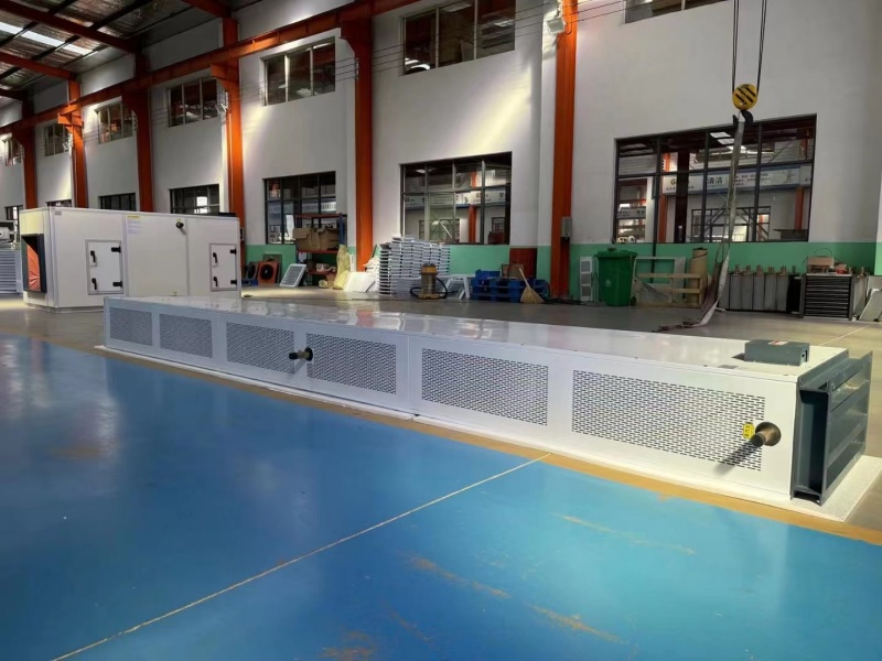 節能型立式側吹蒸汽熱空氣幕